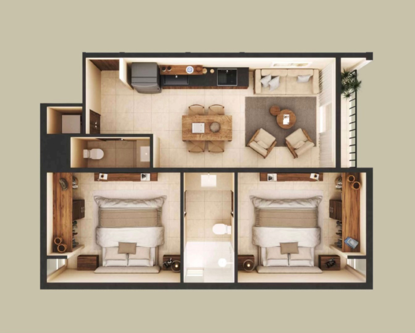 Departamento en Preventa en Dzityá, Mérida, Yucatán